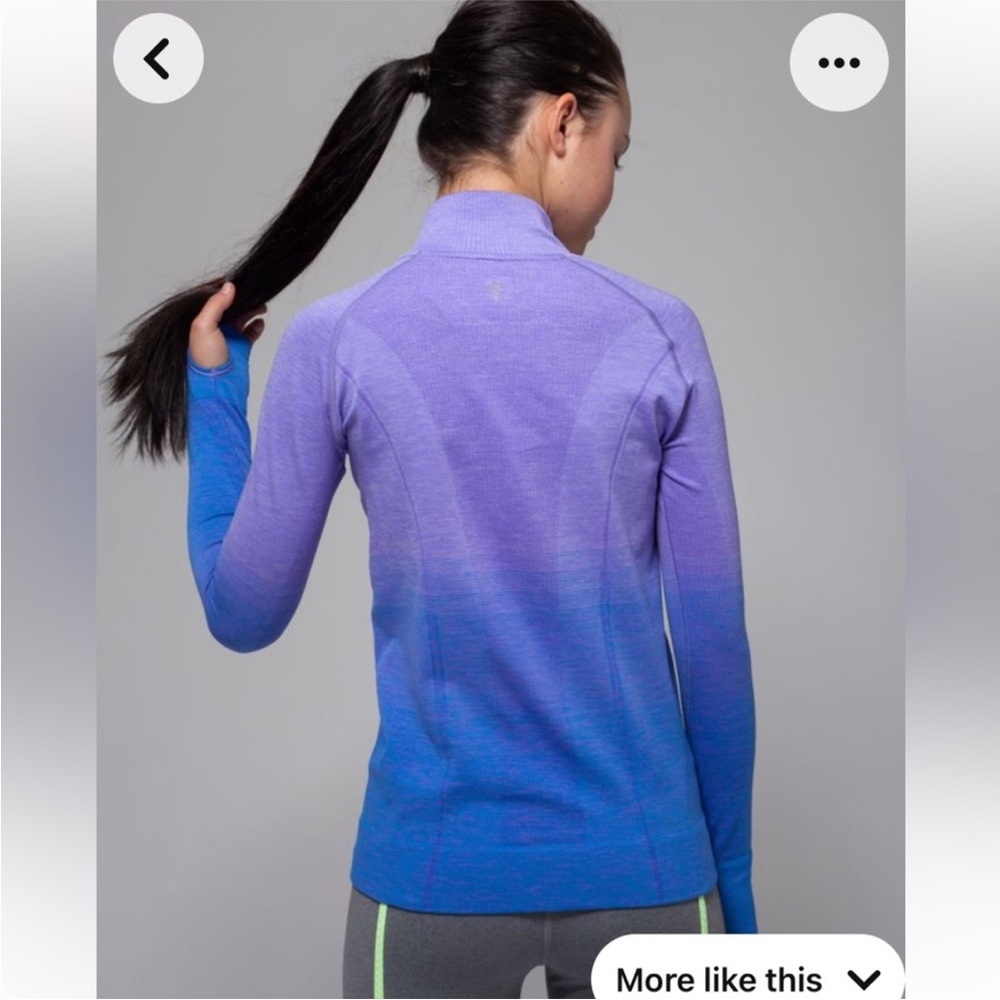 IVIVVA Swiftly The Fastest Quarter Zip Sz 12